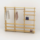 Shelvr Triple Bay Clothing Rack | H1835 x D290mm