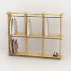 Shelvr Triple Bay Clothing Rack | H1835 x D390mm