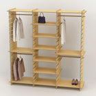 Shelvr Triple Bay Clothing Rack | H2315 x D590mm