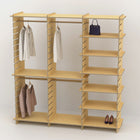 Shelvr Triple Bay Clothing Rack | H2315 x D590mm