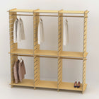 Shelvr Triple Bay Clothing Rack | H2315 x D590mm